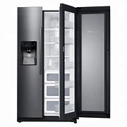 Image result for samsung black refrigerator