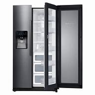Image result for Side-by-Side Black Refrigerator