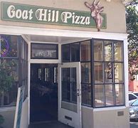 Image result for Goat Hill Pizza Old Logo