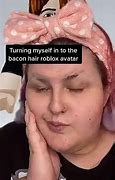 Image result for Rainbow Bacon Hair
