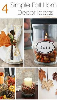 Image result for Fall Home Decor