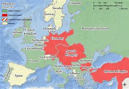 Image result for WW1 Allies and Axis