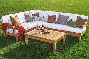 Image result for Teak Outdoor Sofa