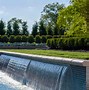 Image result for Landscaping around a Rectangle Pool