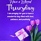 Image result for Thursday Messages