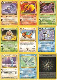 Image result for Old Rare Pokemon Cards