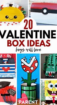 Image result for Valentine's Box for Boys