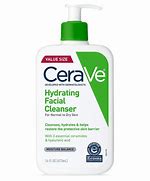 Image result for Cerave Foaming Facial Cleanser | Makeup Remover And Daily Face Wash For Oily Skin | Paraben & Fragrance Free | 19 Fl Oz