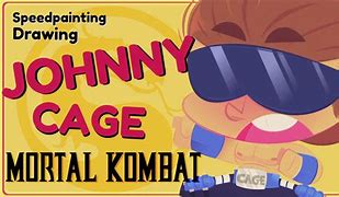 Image result for Chibi Mortal Kombat Johnny Cage