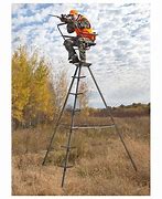 Image result for Tripod Deer Stand with Wheels