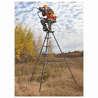 Image result for 12 Foot Tripod Deer Stand