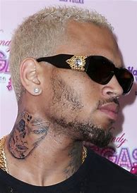 Image result for Chris Brown Blonde Curly Hair