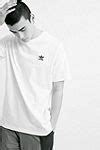 Image result for Adidas Trefoil Shirt White