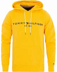 Image result for Yellow Cropped Tommy Hilfiger Hoodie