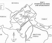 Image result for First Afghan War Map