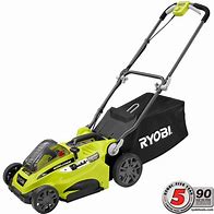 Image result for Home Depot Ryobi Battery Lawn Mower