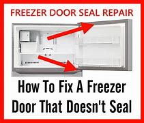 Image result for How to Fix Freezer Door Seal