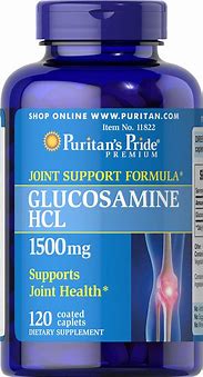 Image result for Puritan's Pride Glucosamine 1500 Mg-120 Caplets