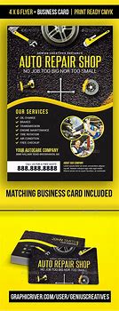 Image result for Auto Repair Shop Flyers