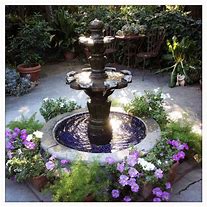 Image result for Fountain Yard Art