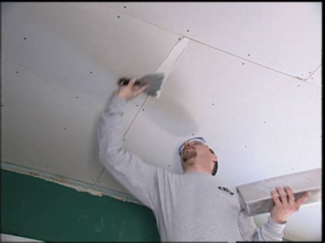 How to Replace Ceiling Tiles with Drywall   how tos   DIY