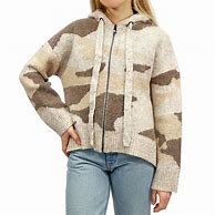 Image result for Knit Zip Up Hoodies for Women