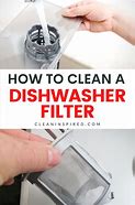 Image result for How Do You Clean Dishwasher Filter