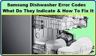 Image result for LG Dishwasher Error Code Be