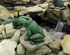 Image result for Frog Statue