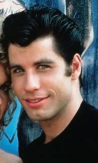 Image result for John Travolta Grease Face