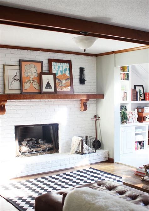 30+ White Brick Wall Interior Designs   Home Designs   Design Trends  