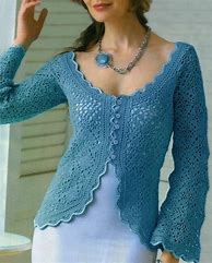 Image result for Crochet Jacket Patterns