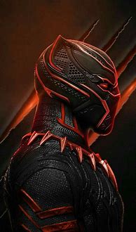 Image result for Red Black Panther