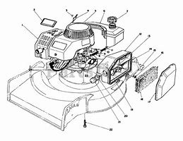 Image result for Toro Lawn Mower Engine Parts Diagram