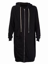Image result for black long hoodie men