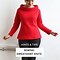 Image result for Red Sweatshirt with White Sleeves