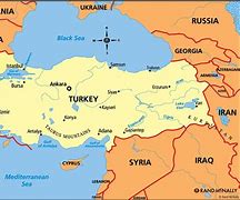 Image result for Modern Day Turkey Map