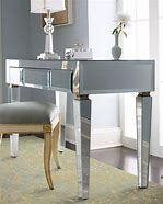 Image result for Mirrored Computer Desk