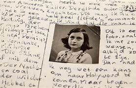 Image result for Anne Frank Writing