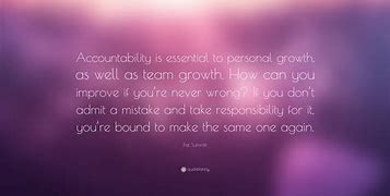 Image result for Being Accountable Quote