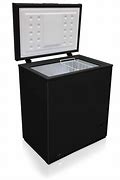 Image result for Black Freezer Chest 5 Cubic Feet