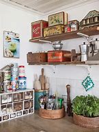 Image result for Country Kitchen with White Appliances