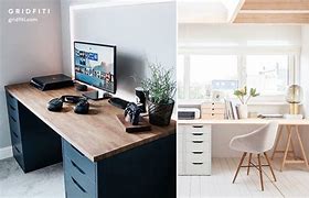 Image result for Wood Minimalist Desk