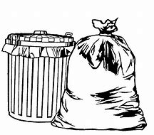 Image result for Garbage Bag Drawing