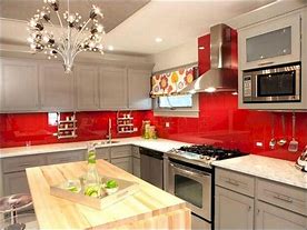 Image result for Red Kitchen Wall Decor