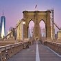 Image result for Brooklyn Bridge Side View Night