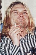 Image result for Kurt Cobain Smoking