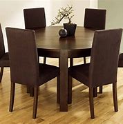 Image result for Wood Multi Colored Round Dining Table