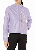 Image result for Women Essentials Wind Jacket Adidas Purple