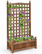 Image result for Planter Box with Trellis